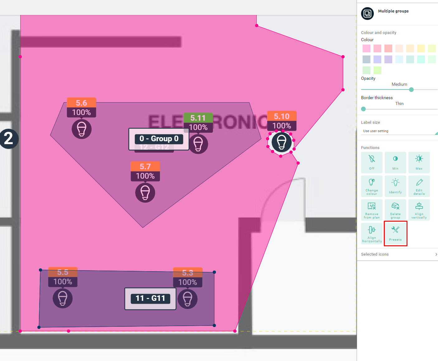 how-to-save-group-arc-levels-to-a-scene-in-plan-view-zencontrol